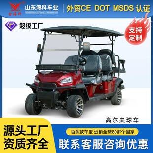 景区游览摆渡车楼盘看房车6座高尔夫球车民宿酒店观光车