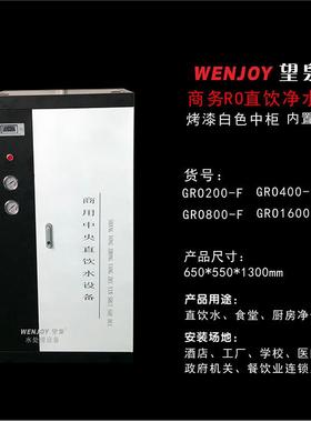 商用单位奶茶纯水机反渗透纯水设备400G800G1600G商务直饮水机