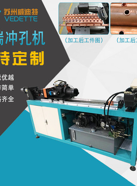 【近端冲孔机】厂家现货打孔拔管翻孔冲孔机消声自动液压方管切断