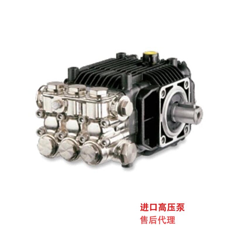 进口AR高压柱塞泵耐高温85度热水XHW08.15N/XHW11.17N洗油污机械