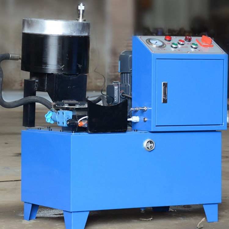 钢管高压油管方管缩管机手脚架大棚管扣压全自动液压缩管机压管机