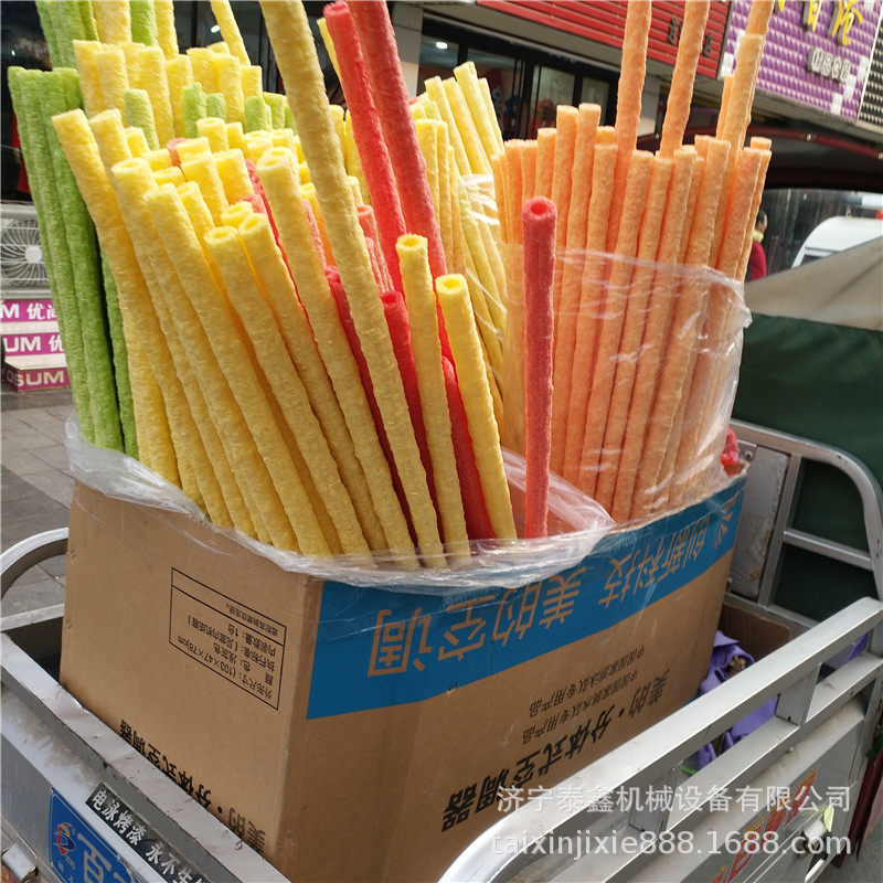 新款康乐果食品加工设备小型移动方便食品膨化机厂家批发