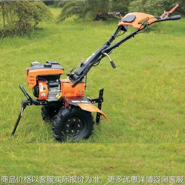 耕田机山东工厂直销汽油松土锄草机9马力柴油微耕机家用耕地机