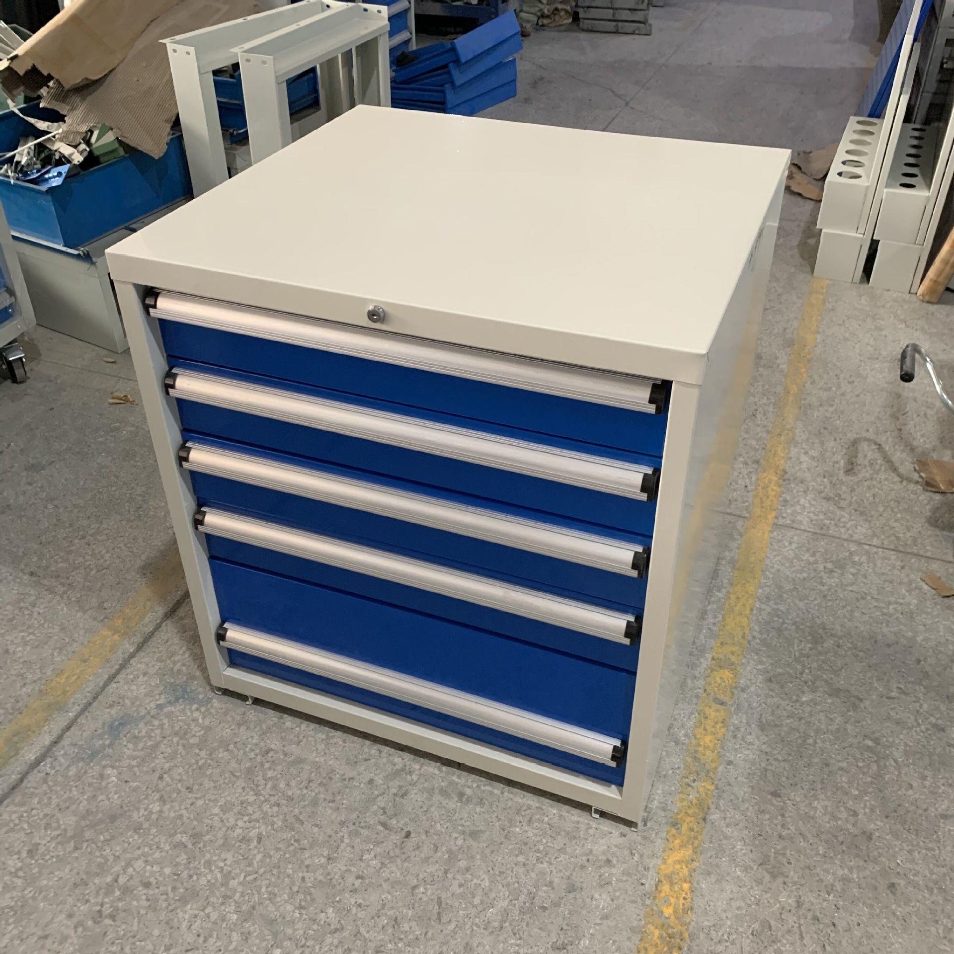 重型5抽工具柜佛山双轨单轨分格式收纳柜深圳机械零件存储柜