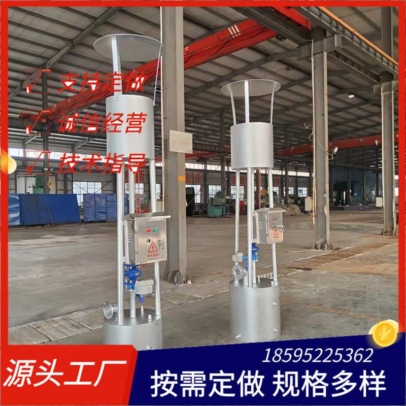 养殖场沼气燃烧火炬污水处理简易小型火炬304不锈钢材质