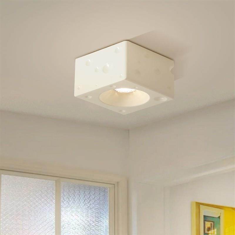 奶酪明装射灯全光谱led无主灯免开孔客厅卧室走廊天花方形斗胆灯,家装灯饰光源,明装射灯,淘宝优惠券,粉丝福利购,淘宝优惠卷