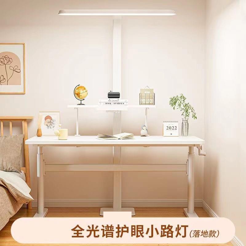 护眼灯小路灯同款全光谱立式现代落地台灯自然光学习书桌