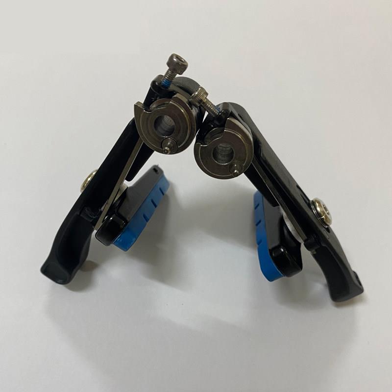 台湾 RaceWORK公路自行车专用V刹夹器3D锻造CNC制造瑞士煞车胶