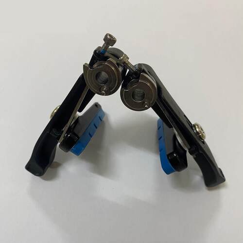 台湾 RaceWORK公路自行车专用V刹夹器3D锻造CNC制造瑞士煞车胶