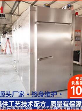 肉新熏马肠全自烟熏炉疆100型动商用小型熏鹅熏CGD风干多功能熏烤