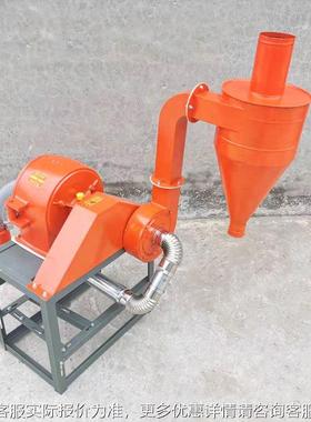 商用吸自式玉米RQN粉碎粉机饲料杂磨粉机自吸五谷粮磨机齿盘式