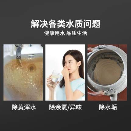 井水净化农村家用自来水大蓝瓶过滤器大胖前置净水器全屋大流量