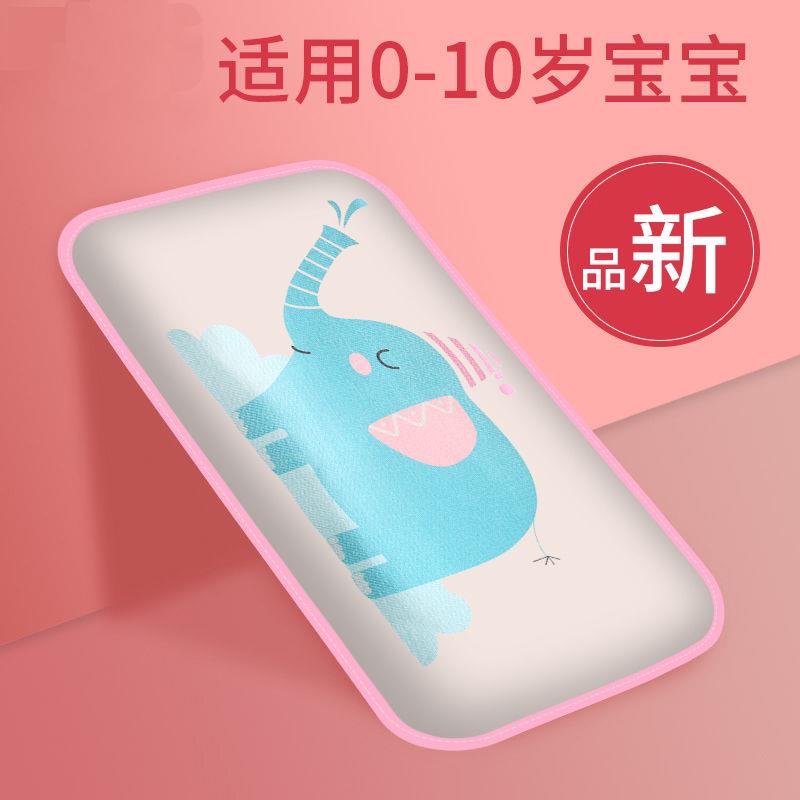 婴儿枕头防偏透气矫正头型新生儿童宝宝定型枕幼儿园夏天冰丝凉枕