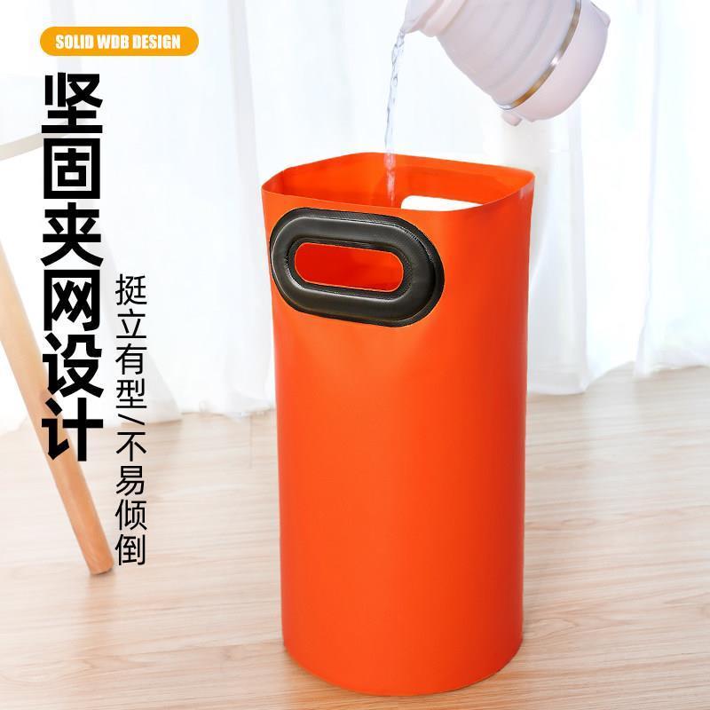 泡脚桶小型省水家用女士细高洗脚盆过小腿可折叠便携式高深足浴桶