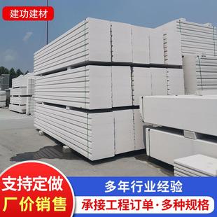 蒸压加气混凝土隔墙板实力工厂防火隔音alc板砂加气混凝土墙板