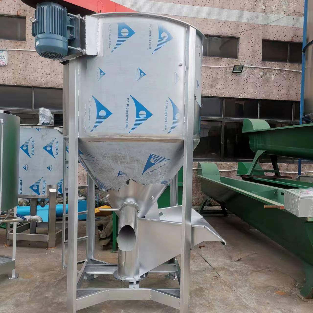 不锈钢储存罐储料仓粉体颗粒片材搅拌罐碳钢大罐适用码头港口,清洗/食品/商业设备,食品搅拌机,淘宝优惠券,粉丝福利购,淘宝优惠卷