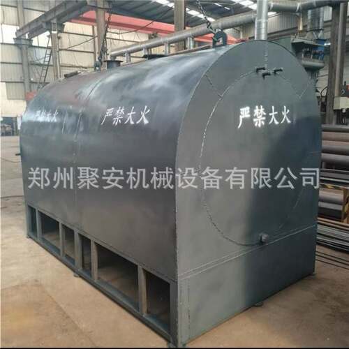 环保家用卧式炭化炉原木木炭椰壳果木制碳机小型干湿两用木材碳化