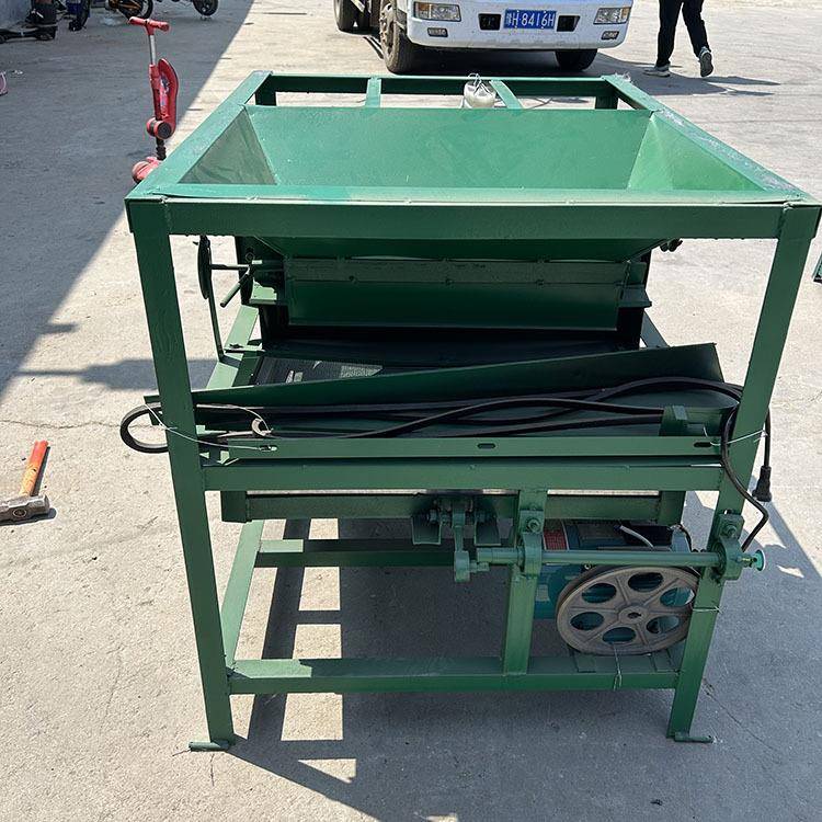 双层直线振动筛 粮食清选机 玉米大豆筛选机 药材种子振动筛选机