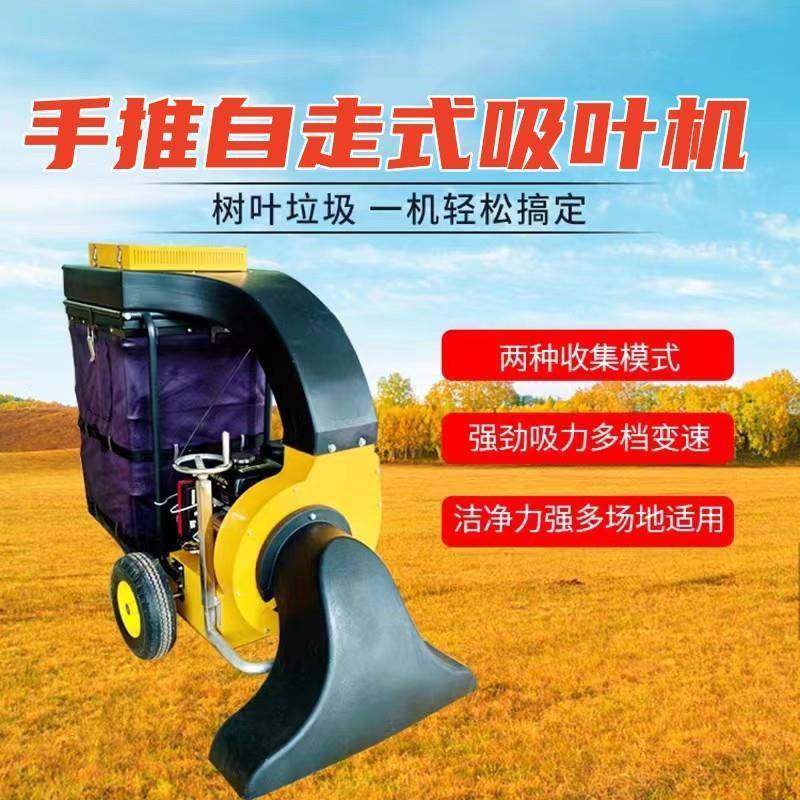 牵引式树叶收集器 大功率杂草清扫机 环卫手推落叶吸叶机 结实耐