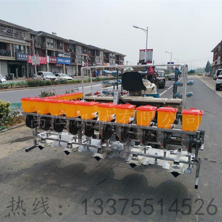 水稻直播机 全新直播水稻种子穴播播种机可调人力谷子播种器价格