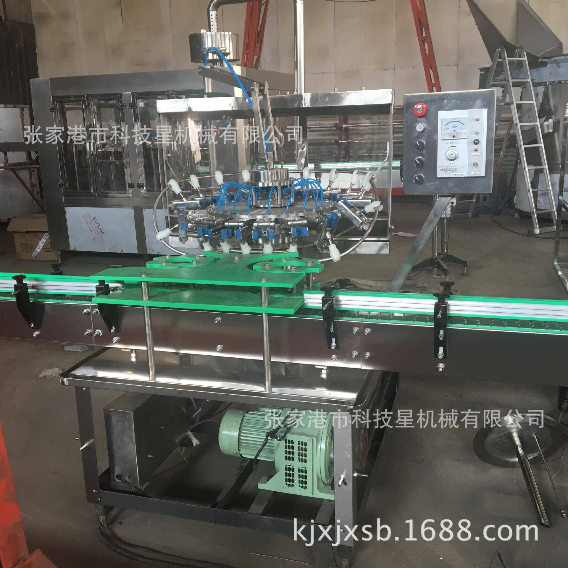 洗瓶机厂家直销回旋式冲瓶机12头高品质洗瓶机玻璃瓶节能