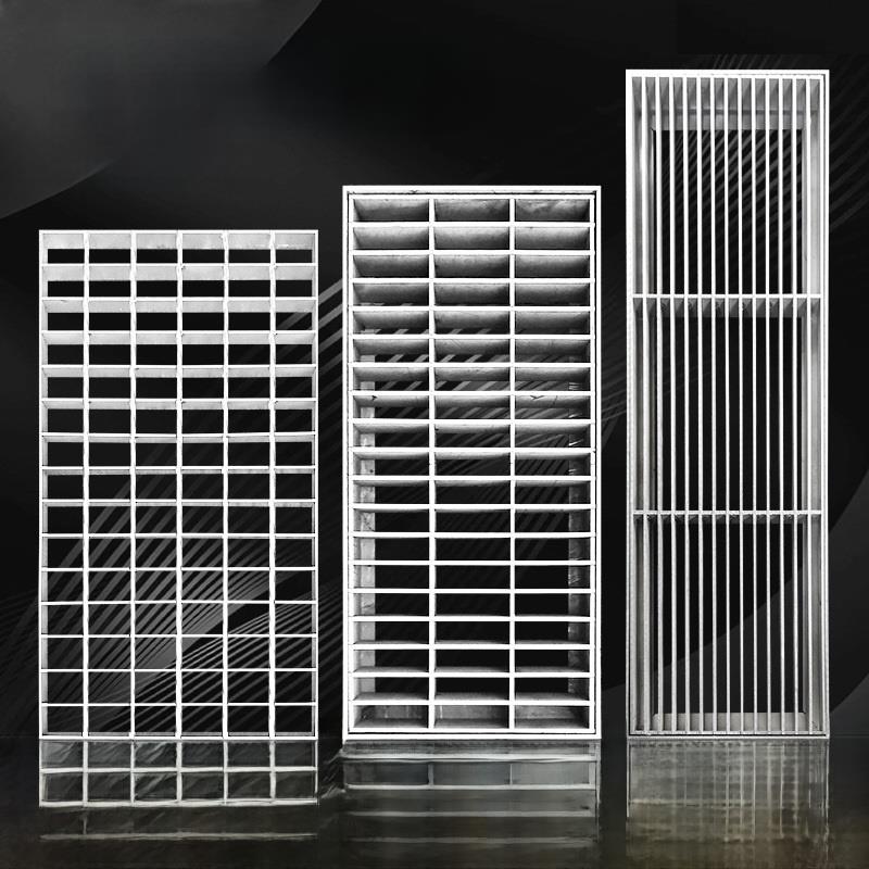 定制304不锈钢承重条形格栅园林庭院排水沟下水道盖板201雨水篦子