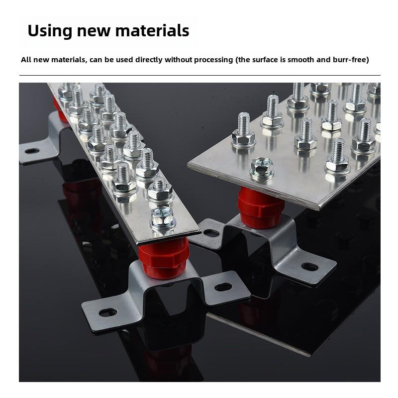 T2铜排排气流排镀锡锌镍铜排T3定制地排机房铜排加工冲压成型