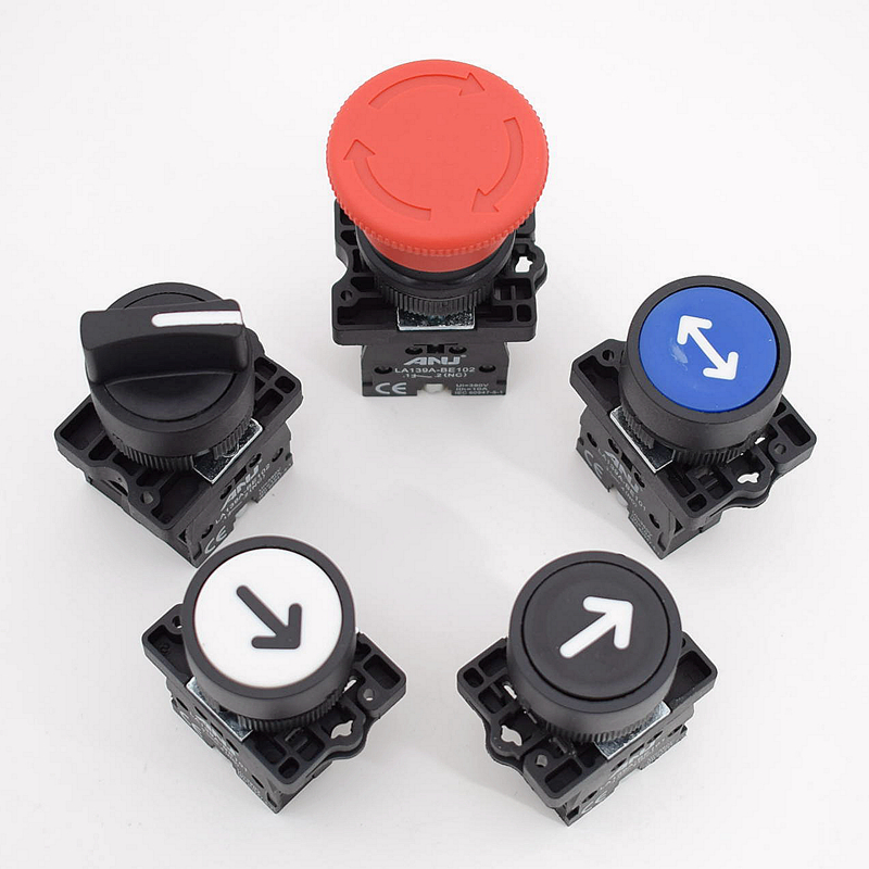 电梯检修按钮 旋转开关 电w梯急停 控制柜检修 上下行开关包邮