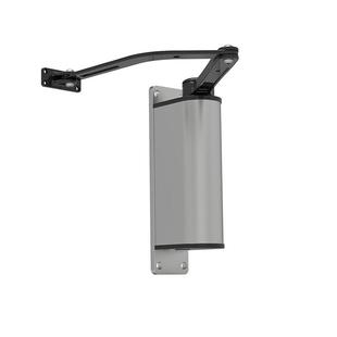 无刷小区广告门侧装曲臂电动闭门器自动开门机90度平开门电机开门