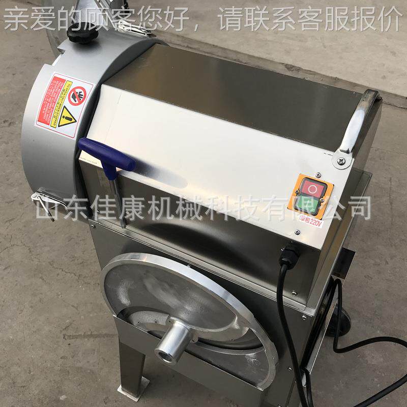 厂DOZ家产莴笋茭白切片设备 牛蒡生切 片切机丁商用大产量切菜机