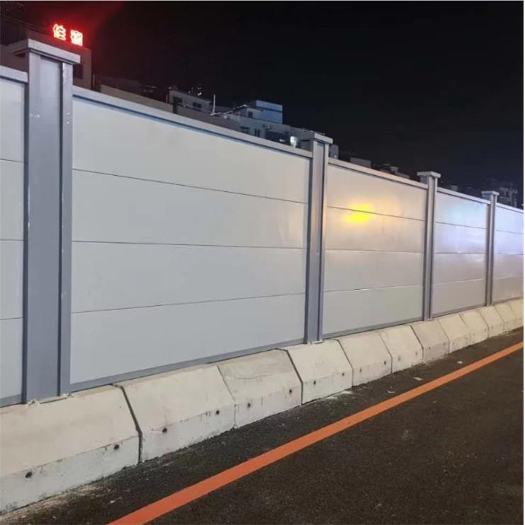 装配式围挡户外安全防护建筑施工临时隔离pvc彩钢小草钢结构围挡