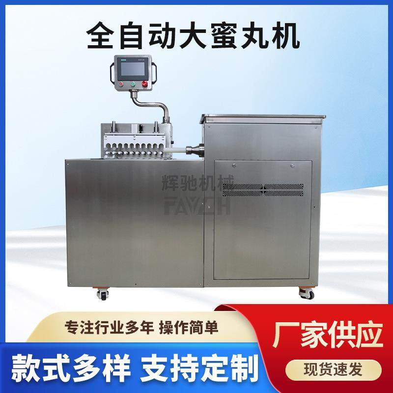 山东黑芝麻丸红豆薏米丸制丸机全自动大蜜丸机