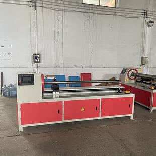 全自动切纸管机数控纸管精切机单刀纸管切割机数控操作质保一年