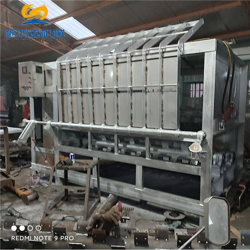 卧式牛马全自动脱毛机型号双液压整驴打毛机毛驴马骡子打毛机