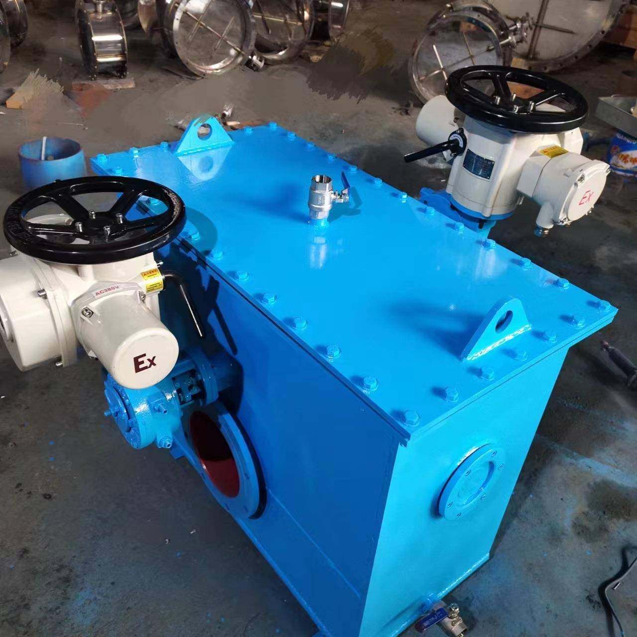 封闭式盲板阀F943X-2.5C过煤气密闭阀电动全封闭式盲板阀,五金/工具,蝶阀,淘宝优惠券,粉丝福利购,淘宝优惠卷