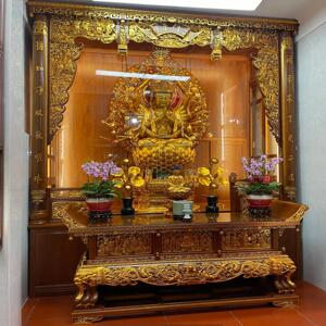 实木佛堂佛龛宗祠堂神龛堂屋神阁寺庙佛龛柜供桌道观财神爷供奉台