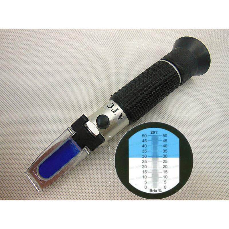 手持式糖度计0-50 糖度测量仪 折光仪 折射仪 糖量测试仪 甜度计