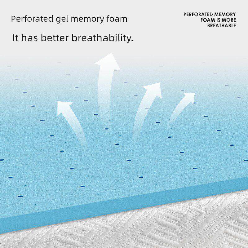 凝胶记忆棉薄垫硬床垫软垫褥子薄款零压慢回弹加软加厚可折叠垫被