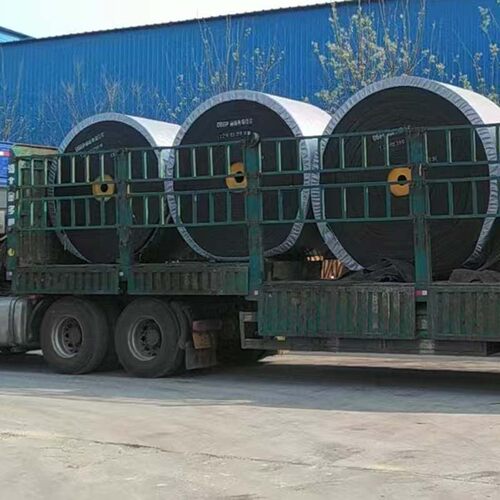 河北厂家 输送带 尼龙帆布传送带B650橡胶提升带ep200输煤皮带