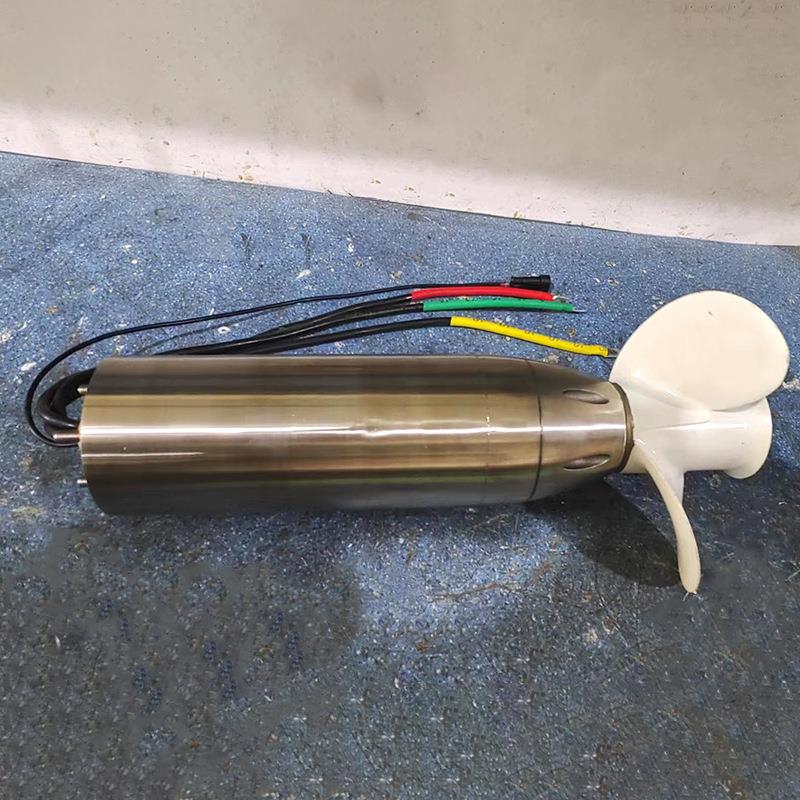 电动船船用推w进器15旋619电机船挂浆机外机橡皮艇螺桨马达游艇动