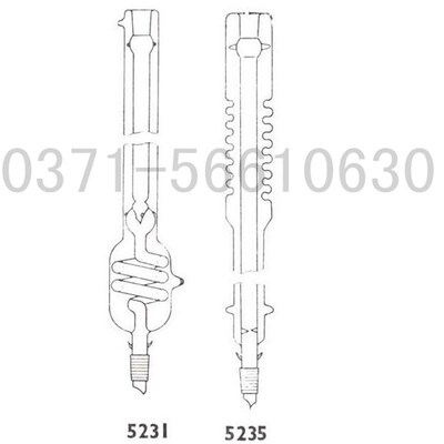 5235分馏柱具环膨胀管 规格齐全可定制 生产厂家 可定制玻璃仪器