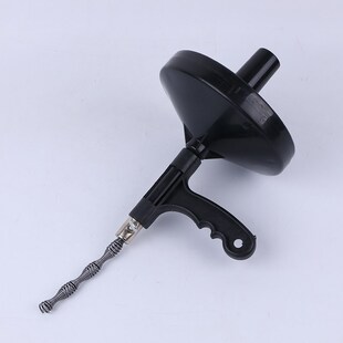 家庭下水道厕所马桶管道疏通器 手摇式弹簧 水槽疏通工具