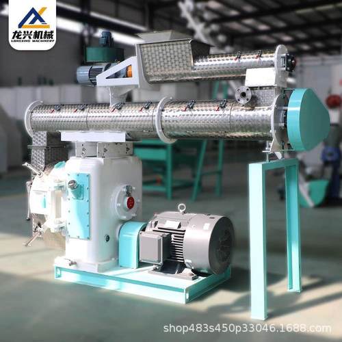 牛羊猪环模饲料颗粒机水产鱼虾蟹饲料机大中型养殖场适用