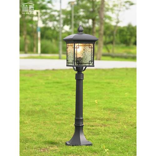 林爵太阳能草坪灯户外庭院灯别墅花园防水过道草地灯地插式园林灯