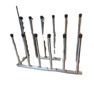 加厚不锈钢靴子收纳架防锈防水阳台食品冷藏屠宰厂晾水鞋架雨鞋架