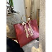 中秋手提袋覆合Pvc塑料袋服装 商店购物袋红色节日包装 袋礼品袋定