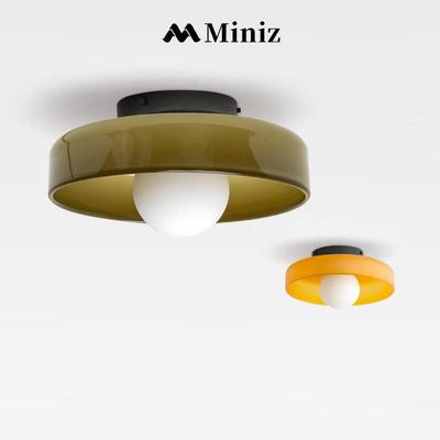 孟菲斯吸顶灯玄关阳台灯中古设计师卧室书房覆古灯具走廊过道壁灯