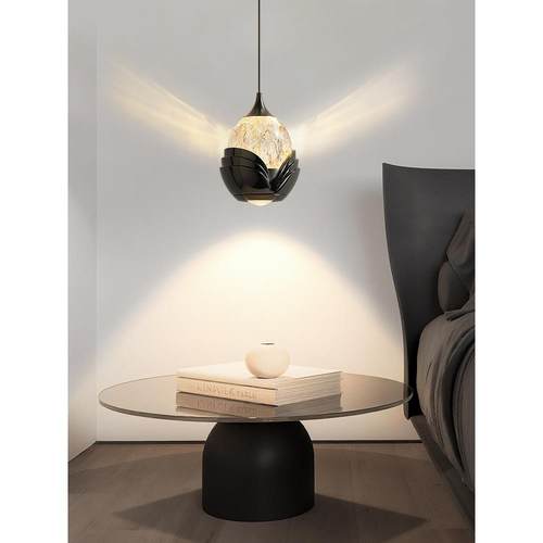 意式极简卧室灯床头小吊灯全光谱护眼氛围感房间灯防蓝光书房吊灯