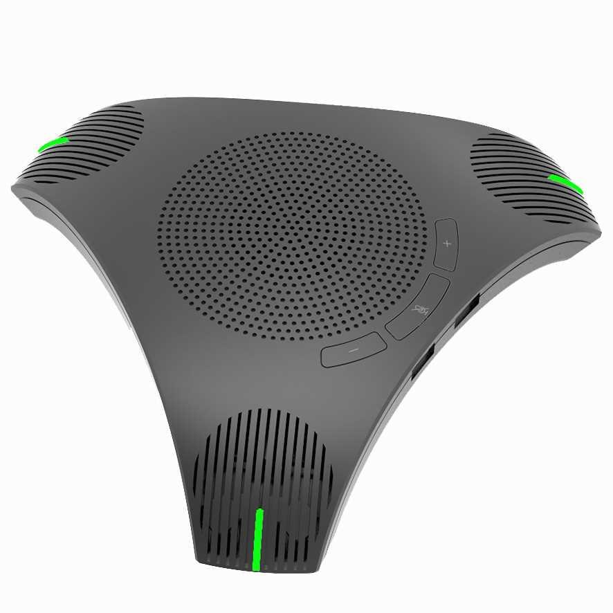 视频会议设备电脑全向麦克风360度收音USB电话拾音器会议一体机