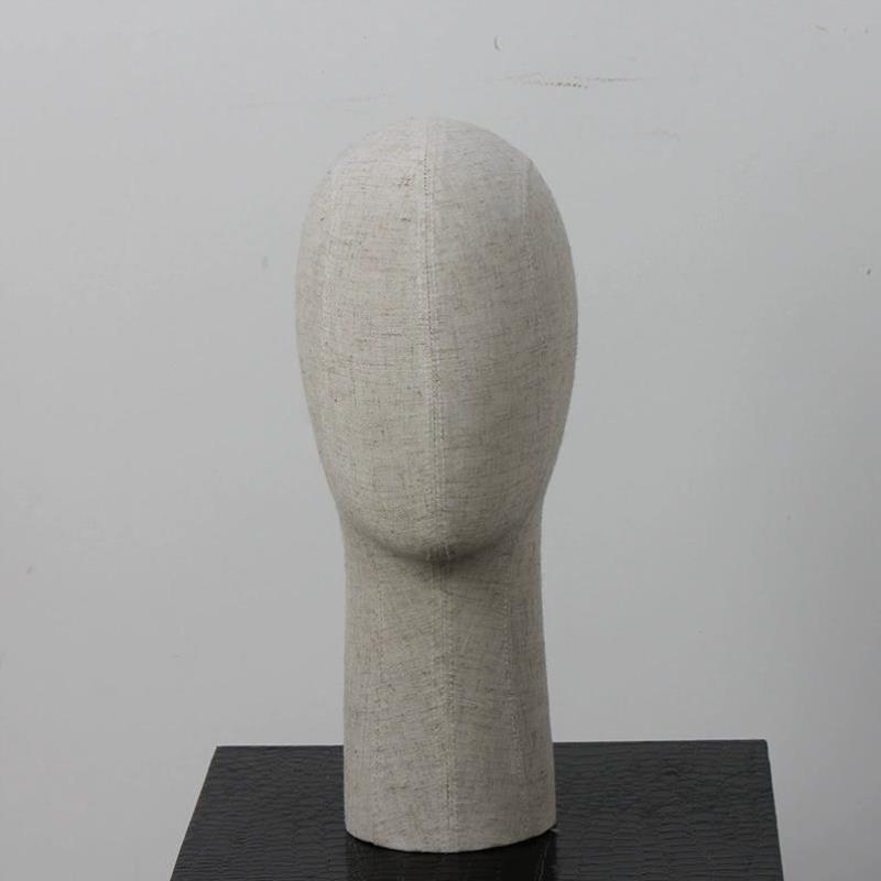 假发头模 帽子眼镜展示铁圈服装店陈列用品道具麻布皮革特别款